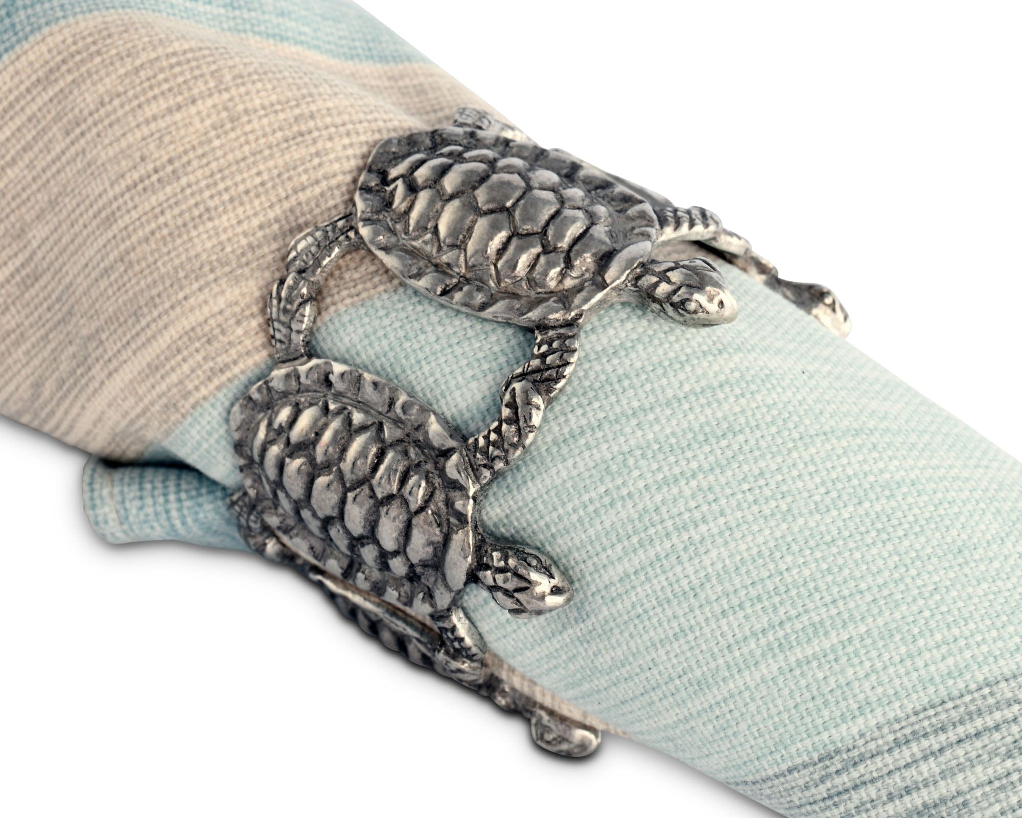 Vagabond House Serveware Vagabond House Sea Turtle Napkin Rings