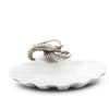 Vagabond House Serveware Vagabond House Shrimp Porcelain Shell Plate