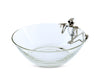 Vagabond House Serveware Vagabond House Skeleton Candy Dish