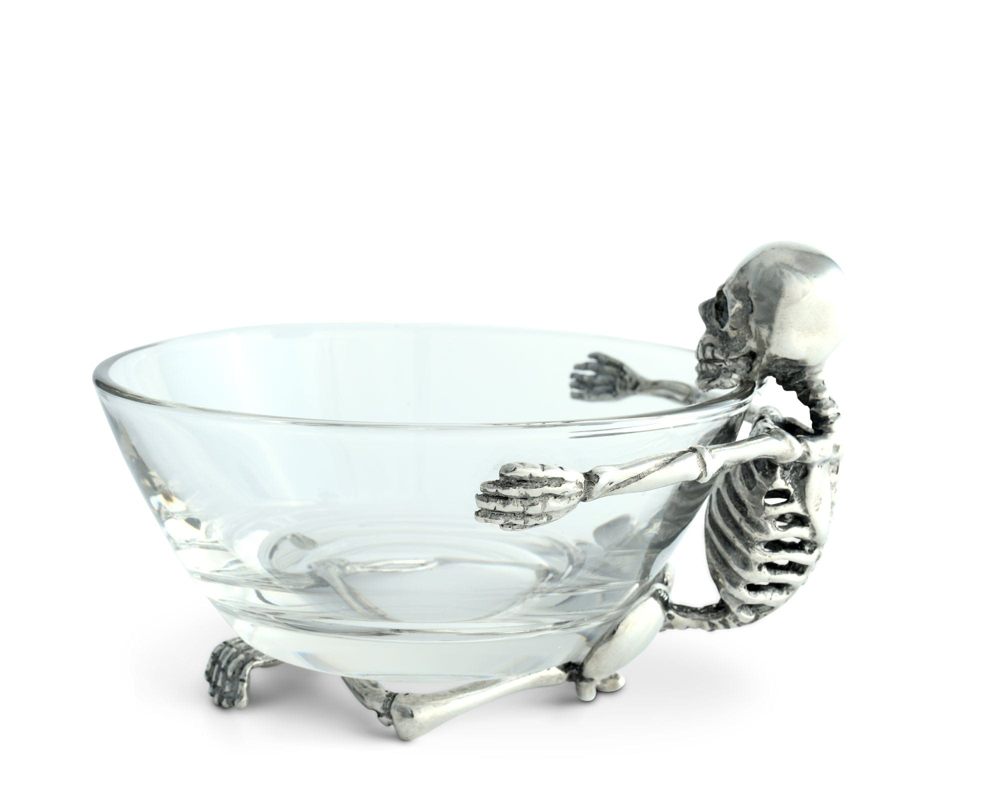 Vagabond House Serveware Vagabond House Skeleton Dip Bowl