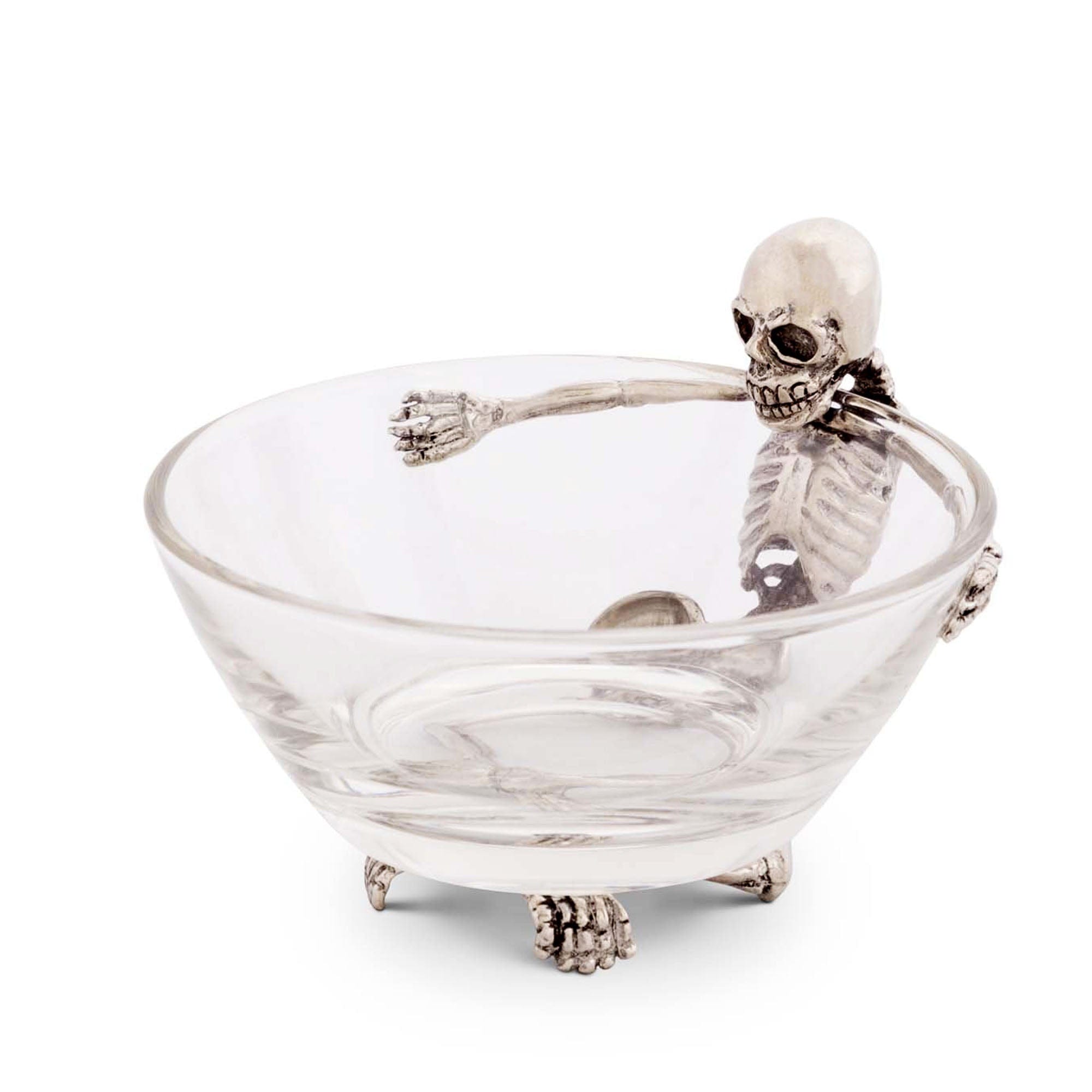 Vagabond House Serveware Vagabond House Skeleton Dip Bowl