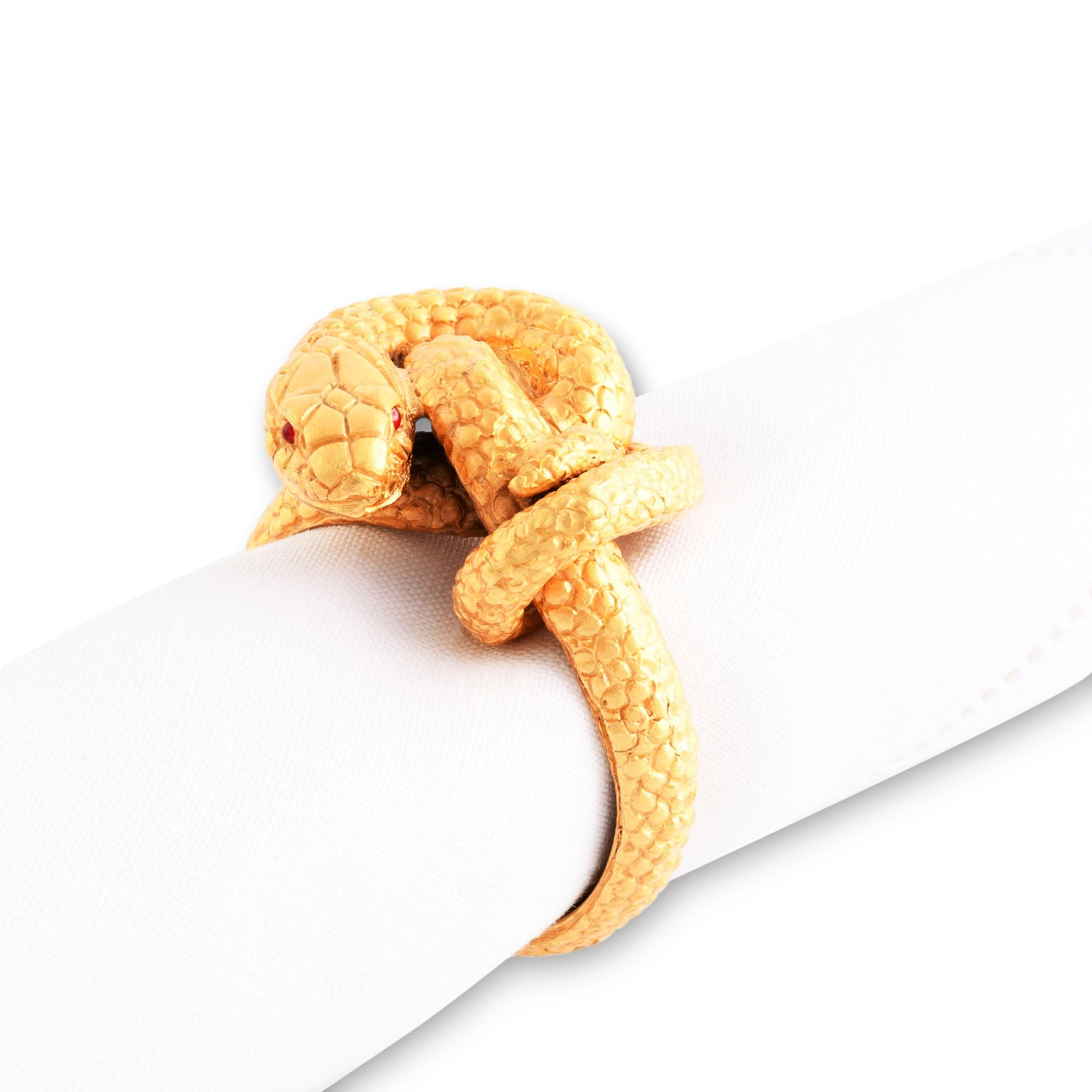 Vagabond House Serveware Vagabond House Snake Napkin Ring