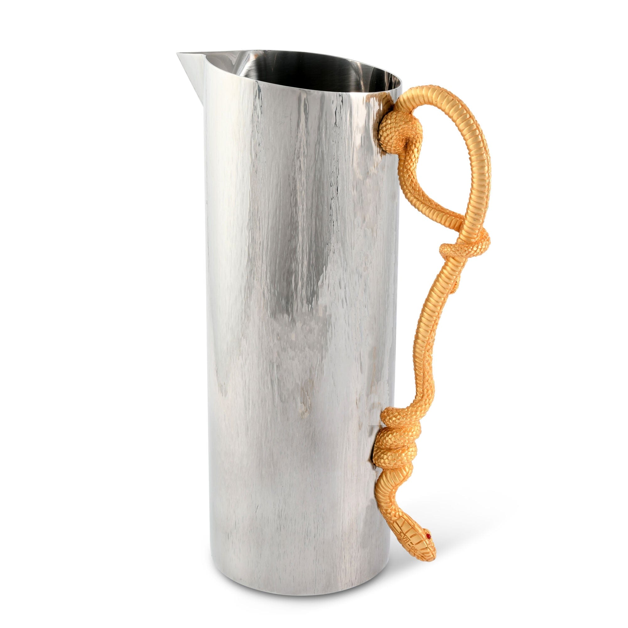 Vagabond House Serveware Vagabond House Snake Stainless Steel Pitcher