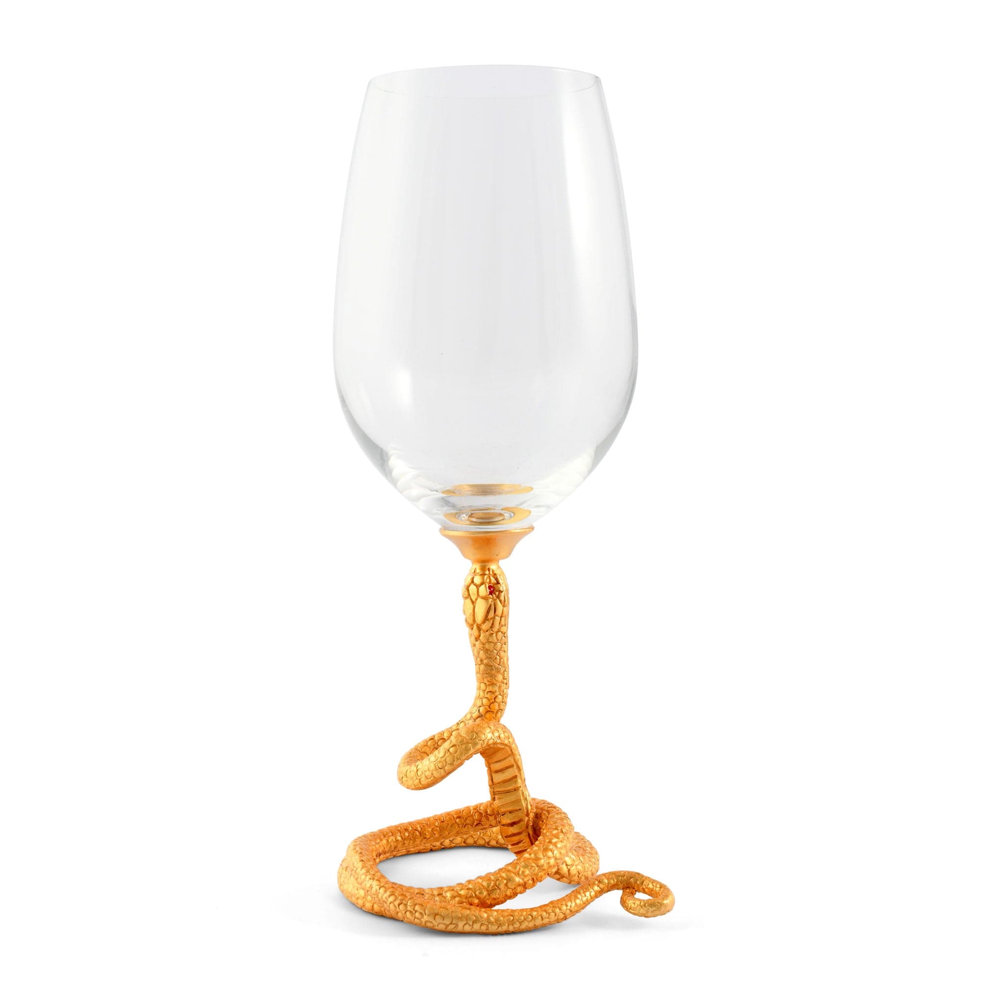 Vagabond House Serveware Vagabond House Snake Wine Glass