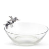 Vagabond House Serveware Vagabond House Song Bird Glass Bowl