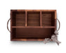 Vagabond House Serveware Vagabond House Song Bird Wood Flatware Caddy