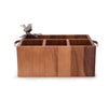 Vagabond House Serveware Vagabond House Song Bird Wood Flatware Caddy