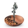Vagabond House Serveware Vagabond House Squirrel Wood Candy / Nut Dish