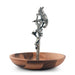 Vagabond House Serveware Vagabond House Squirrel Wood Candy / Nut Dish
