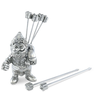 Vagabond House Serveware Vagabond House St. Nick Cheese Pick Set