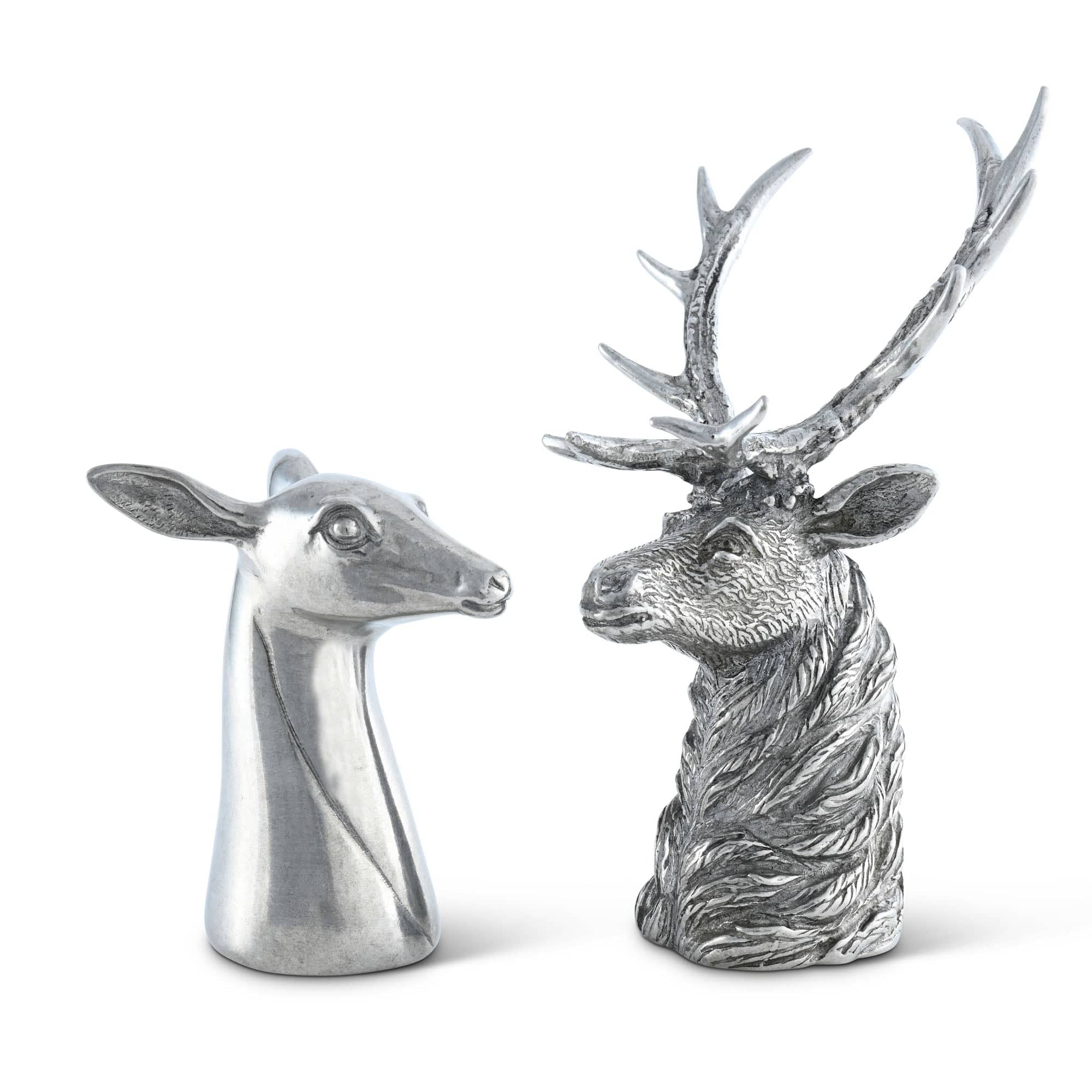 Vagabond House Serveware Vagabond House Stag and Doe Salt & Pepper Set