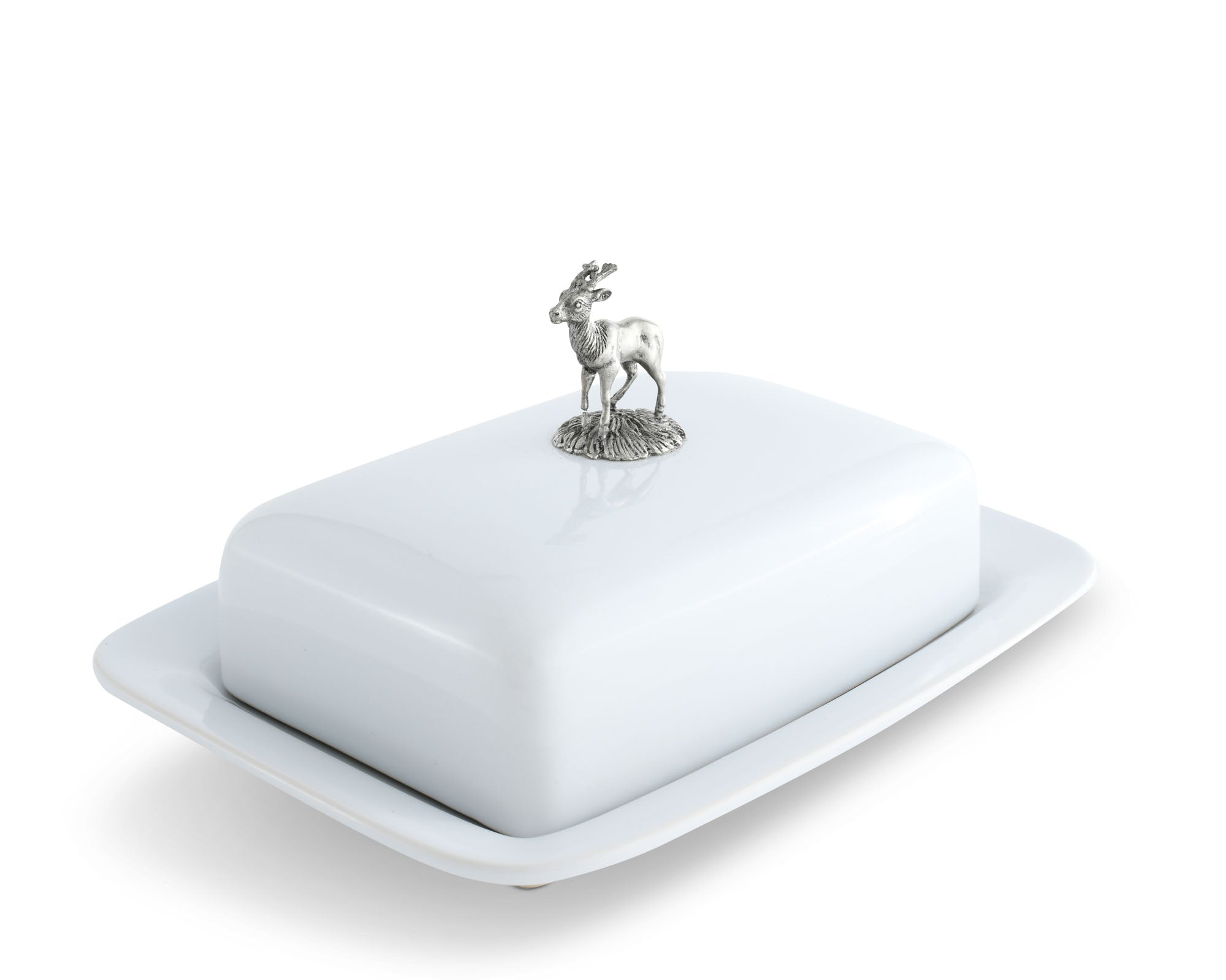 Vagabond House Serveware Vagabond House Stag Butter Dish