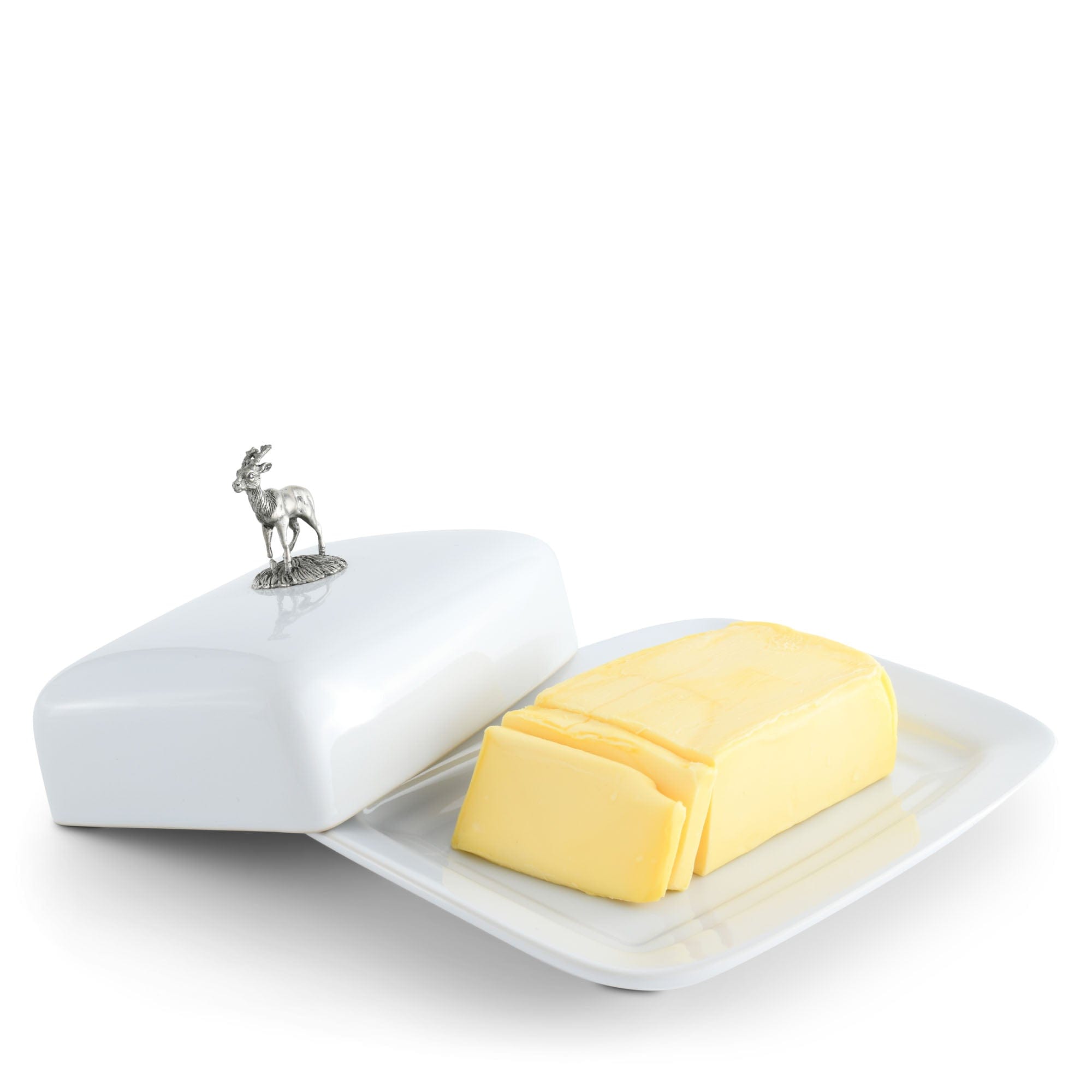 Vagabond House Serveware Vagabond House Stag Butter Dish