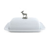 Vagabond House Serveware Vagabond House Stag Butter Dish