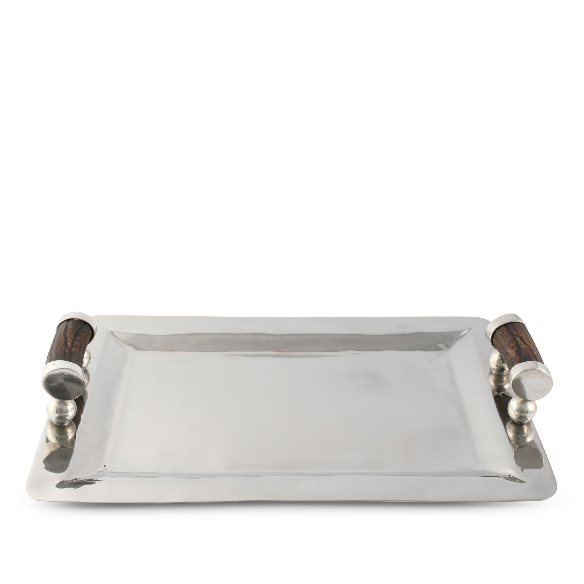 Vagabond House Serveware Vagabond House Stainless Serving Tray Composite Antler Handles