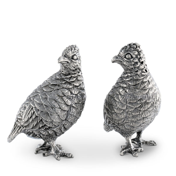 Vagabond House Serveware Vagabond House Standing Quails Salt & Pepper Set