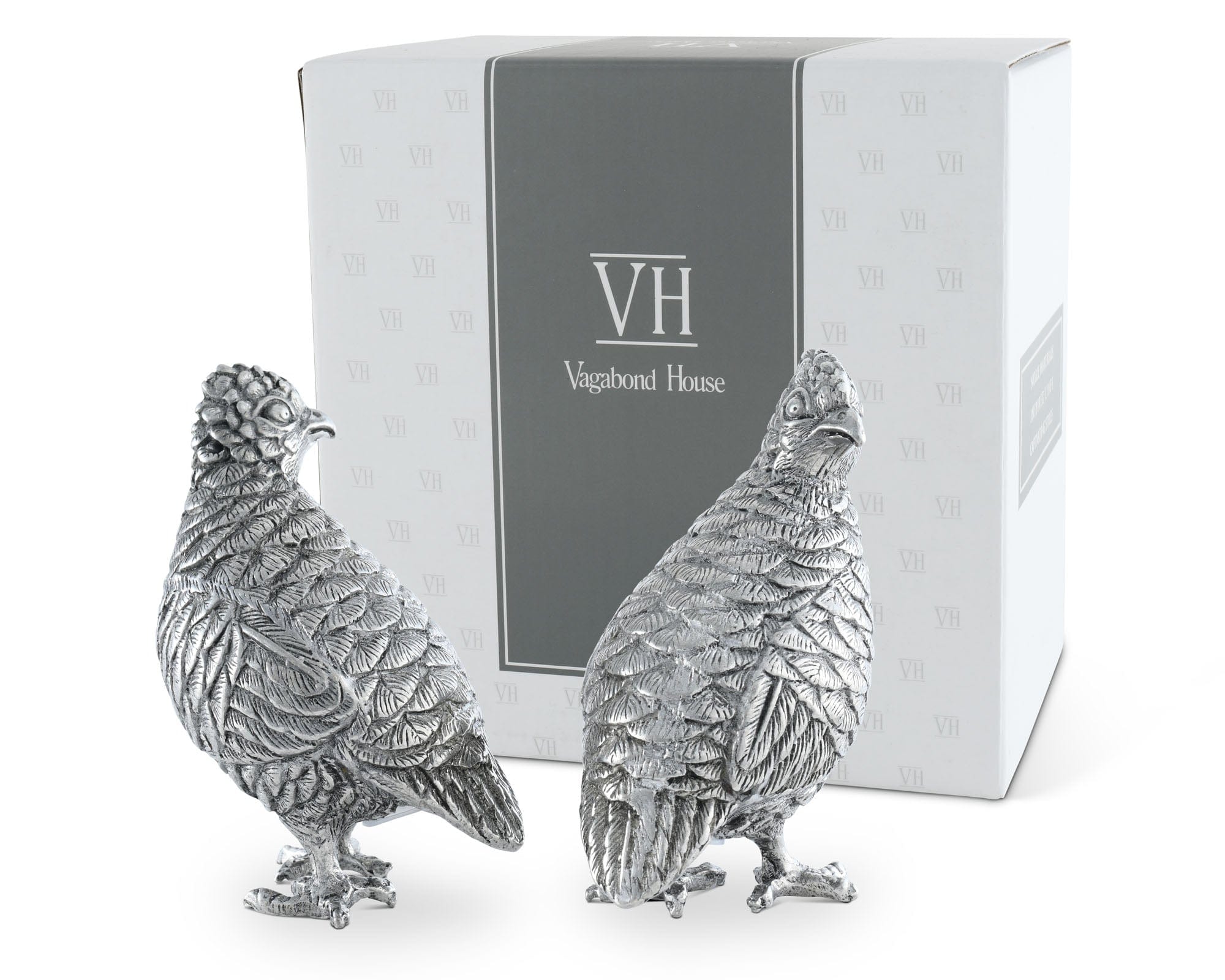 Vagabond House Serveware Vagabond House Standing Quails Salt & Pepper Set