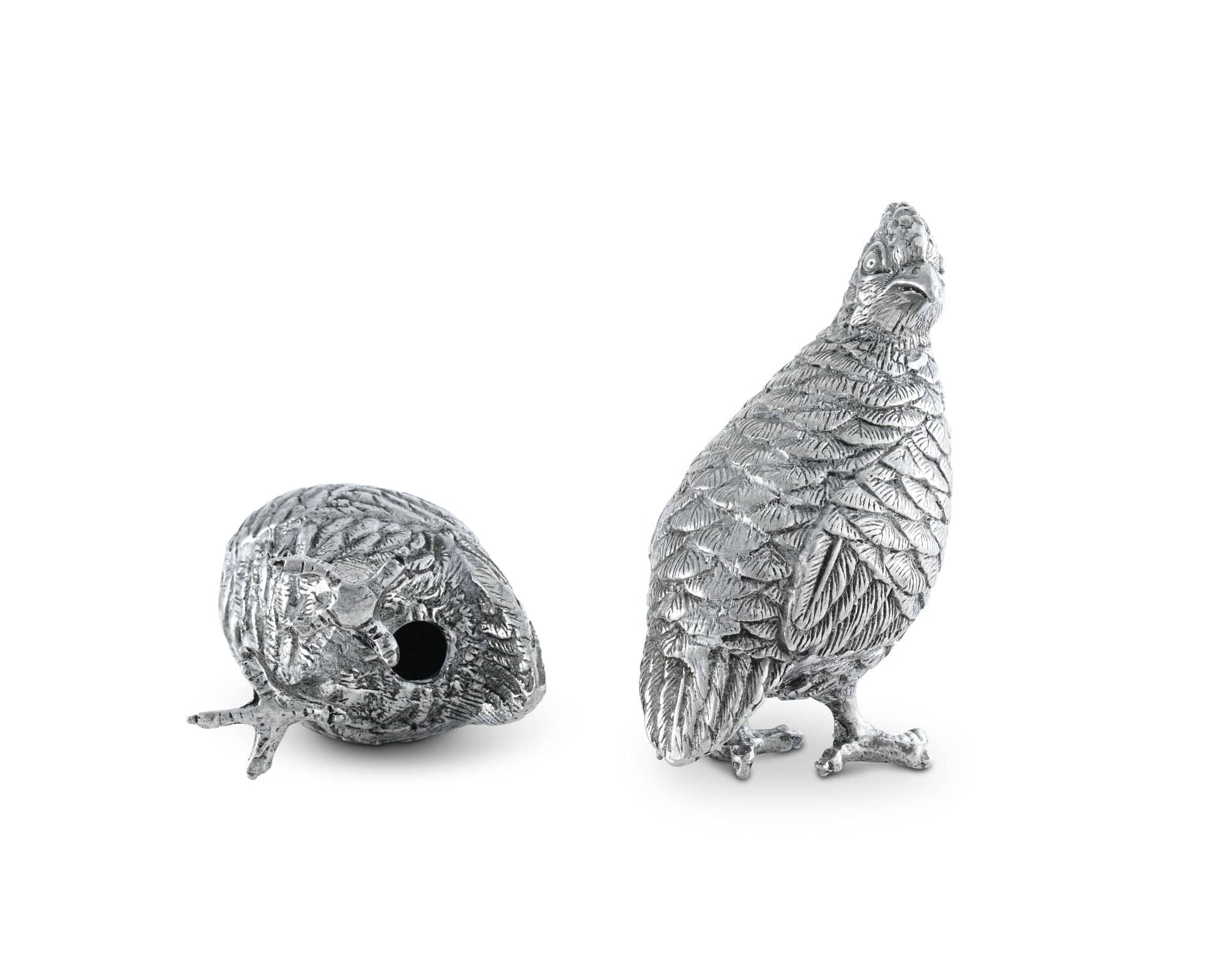 Vagabond House Serveware Vagabond House Standing Quails Salt & Pepper Set