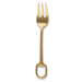Vagabond House Serveware Vagabond House Stirrup Serving Fork - Stainless Steel Shiny Gold