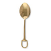 Vagabond House Serveware Vagabond House Stirrup Serving Spoon - Stainless Steel Shiny Gold