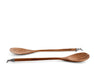 Vagabond House Serveware Vagabond House Teak Salad Servings with Pewter Bunny End