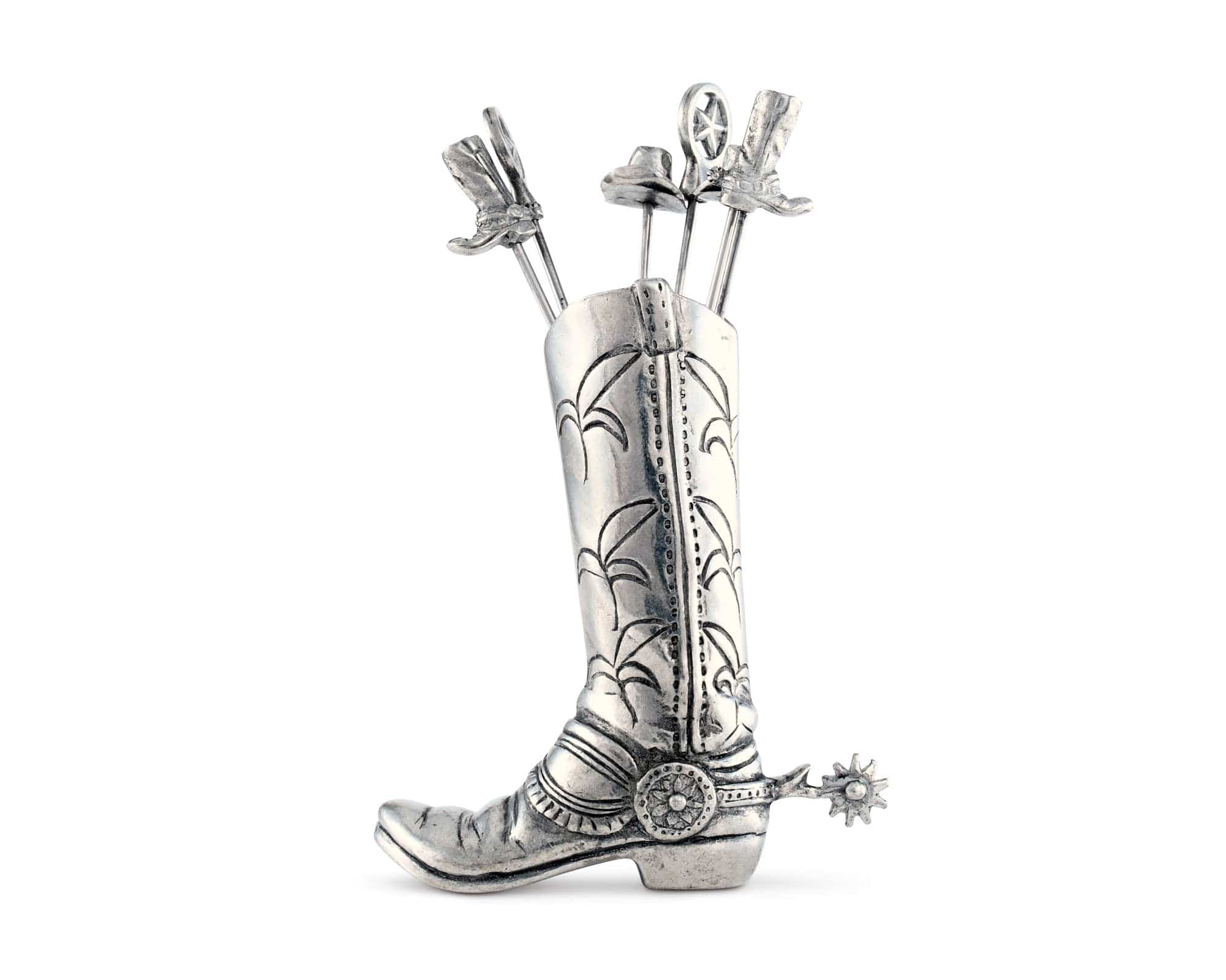 Vagabond House Serveware Vagabond House Western Boot Cheese Pick Set