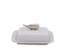 Vagabond House Serveware Vagabond House Whale Stoneware Butter dish