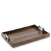 Vagabond House Serveware Vagabond House Wood Tray With Faux Bois Handles