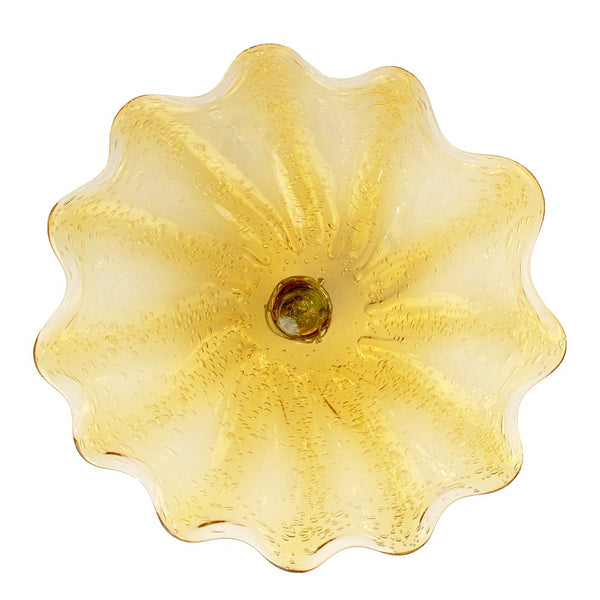 Viz Art Glass Art Glass Bubble Blast Wall Art Large by Viz Glass 6313BIR
