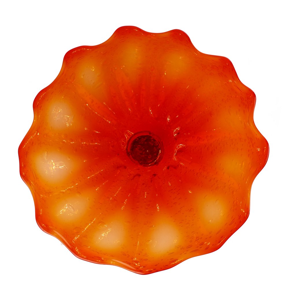 Viz Art Glass Art Glass Bubble Blast Wall Art Large by Viz Glass 6315BIR