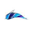 Viz Art Glass Art Glass Dolphin Wall Art by Viz Glass 7651SIR
