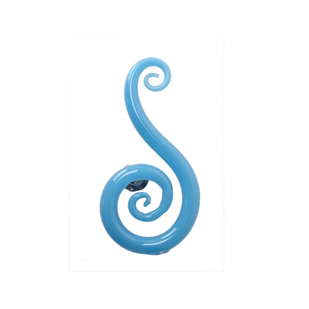 Viz Art Glass Art Glass Fern Swirls Wall Art by Viz Glass 8001SIR