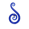 Viz Art Glass Art Glass Fern Swirls Wall Art by Viz Glass 8002SIR