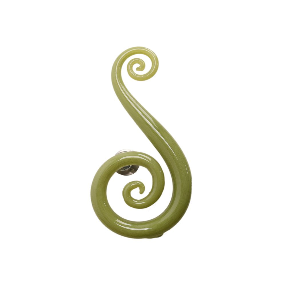 Viz Art Glass Art Glass Fern Swirls Wall Art by Viz Glass 8005SIR