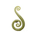 Viz Art Glass Art Glass Fern Swirls Wall Art by Viz Glass 8005SIR