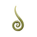 Viz Art Glass Art Glass Fern Swirls Wall Art by Viz Glass 8055SIR