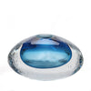 Viz Art Glass Art Glass Into the Blue Handblown Art Glass Vase 7569 by Viz Glass