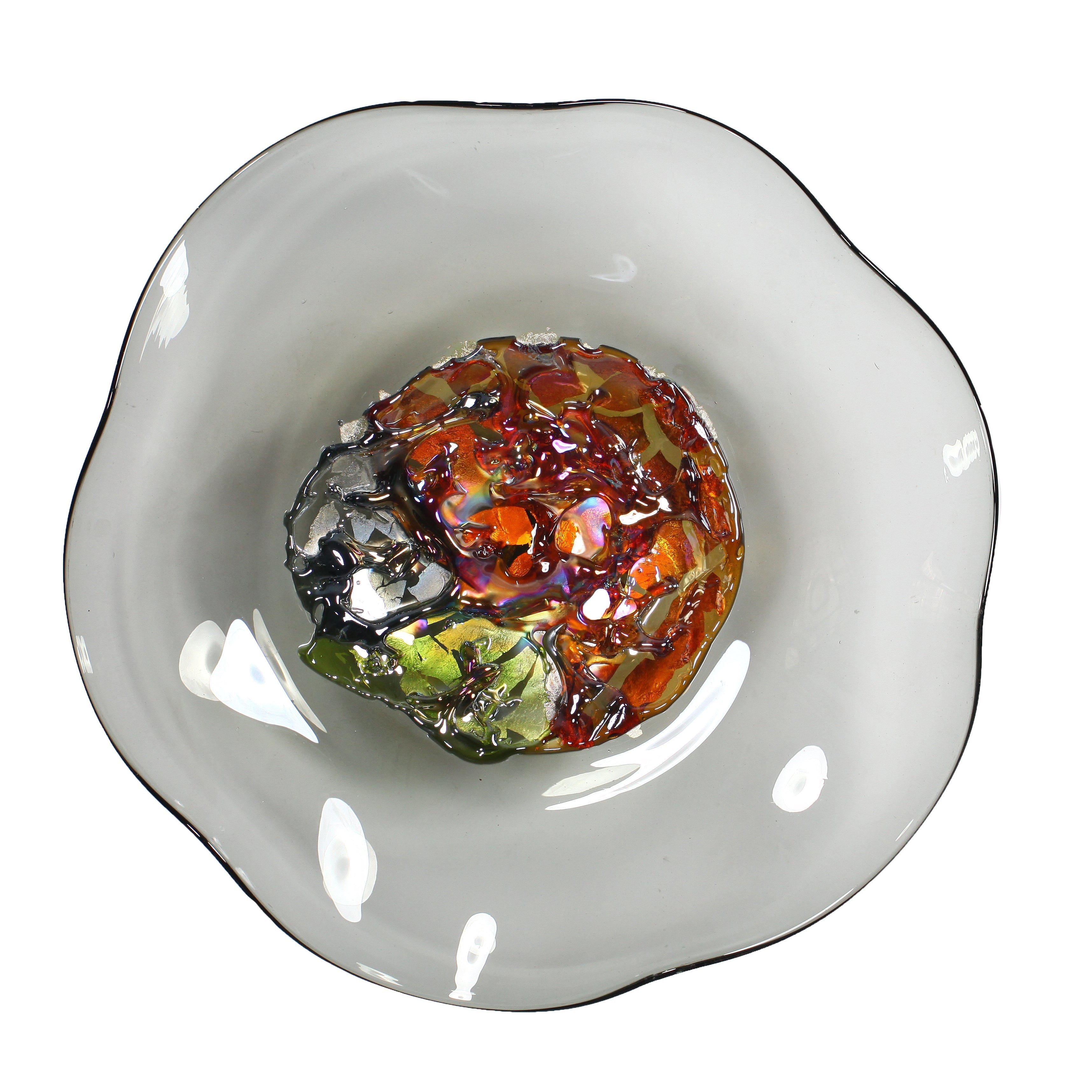 Viz Art Glass Art Glass Jewel Wall Art 7604MIR by Viz Glass