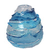 Viz Art Glass Art Glass Oceanic Ripple - Handblown Art Glass Vase 8018 by Viz Glass