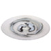 Viz Art Glass Art Glass Swirling Clouds Handblown Art Glass Platter 8005 by Viz Glass