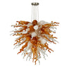 Viz Art Glass Lighting Viz Art Glass ColorSelect Arizona Sunset Large Chandelier