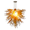 Viz Art Glass Lighting Viz Art Glass ColorSelect Arizona Sunset Large Chandelier