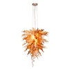 Viz Art Glass Lighting Viz Art Glass ColorSelect Canyon Shadow Tall Blown Glass Chandelier