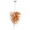 Viz Art Glass Lighting Viz Art Glass ColorSelect Canyon Shadow Tall Blown Glass Chandelier