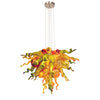 Viz Art Glass Lighting Viz Art Glass ColorSelect East Coast Autumn Small Blown Glass Chandelier