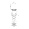 Viz Art Glass Lighting Viz Art Glass ColorSelect Frontier Timber Blown Glass Pendant