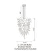 Viz Art Glass Lighting Viz Art Glass ColorSelect Jolla Del Mar Tall Blown Glass Chandelier