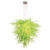 Viz Art Glass Lighting Viz Art Glass ColorSelect Mint Macaroon Large Chandelier
