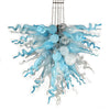 Viz Art Glass Lighting Viz Art Glass ColorSelect Summer Sky Large Chandelier