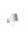 Zafferano Lighting White Poldina Pro Wall Magnetic with Mounting Bracket